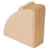 100pcs Coffee Filter Paper Wood Pulp Conical Coffee Strainer (V01 filter paper 100 pieces) view 1