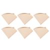 100pcs Coffee Filter Paper Wood Pulp Conical Coffee Strainer (V01 filter paper 100 pieces) view 3