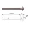 ASDJKL Home Brewing 1.5" Tri Clamp 8"/203mm L Carbonation Stone Aeration Stone 2.0 Micron 1/4" FNPT 316 Stainless Steel Homebrew Beer Fermenter Brewing Accessories view 2