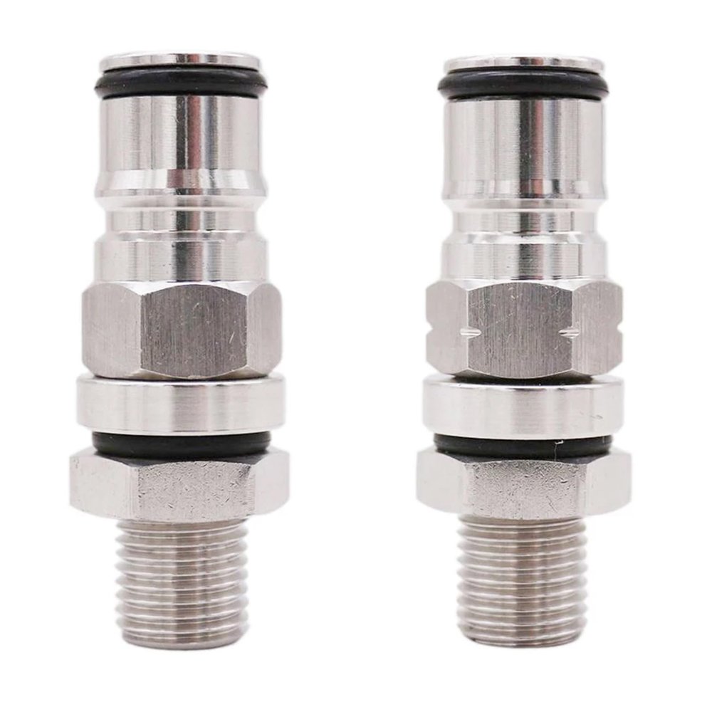 ASDJKL Home Brewing Homebrew 19/32-18" Ball Lock Post with 1/4 inch Thread Bulkhead Assembly New Ball Lock Post with 1/4 inch Bulkhead Brewing Accessories(Beer NPT)