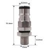 ASDJKL Home Brewing Homebrew 19/32-18" Ball Lock Post with 1/4 inch Thread Bulkhead Assembly New Ball Lock Post with 1/4 inch Bulkhead Brewing Accessories(Beer NPT) view 3