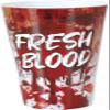 FIESTAS GUIRCA | Reusable Fresh Blood Cup (9 x 16 cm) - Table Decoration for Halloween and Costume Parties - Ideal for Celebrations and Events - Red view 2