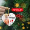 Add Photo Baby's First Christmas Ornament 2026, Personalized Picture Frame Baby's 1st Xmas Tree Ornament Gifts for New Parents, Newborn Keepsake, Custom Babies Name Born Date Photo Ornament Xmas view 4