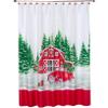 Christmas at The Barn Bath Collection - Shower Curtain view 2
