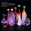 Solar Wine Bottle String Light, Decorative LED Cork Lights for Home, Wedding, Party 6pcs 2.49ft, with Plastic Cork Design, Solar Powered, Automatically On/Off view 4