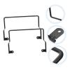 MOLUCKFU 2pcs Non Slip Mattress Baffle Mattress Stoppers to Prevent Sliding Iron Bed Bumper Easy Install Retainer Bar view 4