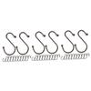 Garneck 36pcs Shower Curtain Hooks S-Shape Hooks for Easy Sliding Bathroom Accessory for Shower Rods Resistant Design Lightweight and Easy to Install view 1