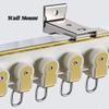 Flexible Curved Curtain Track, Aluminum Curtain Rod, Wall Mounting Curtains Rails, Easy DIY Installation for Arched, L-Shaped, U-Shaped Windows(Champagne Gold,230 mm(7.5ft)) view 3