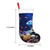 HCBPWVQA Coral Reef Fish Aquarium Christmas Stockings Personalized Family Xmas Stockings with White Plush Trim Xmas Hanging Stocking Holiday and Farmhouse Stocking for Christmas Decoration view 4