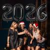 2026 Balloons Black, 40 Inch 2026 Balloons Number, Large 2026 Balloon Numbers for 2026 New Years Eve Party Supplies, 2026 Foil Balloons for New Years Decorations 2026 view 3