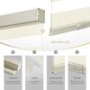 HOTSOON Zebra Blinds for Windows, Cordless Zebra Shade with Matched Cassette, Light-Filtering Blinds for Indoor Windows, UV Protection Window Blinds for Light Control, Light Beige, 21.5"W x 72"H view 3