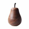 Black Walnut Toothpick Box Toothpick Dispenser Restaurant Home Kitchen Dining Christmas Thanksgiving Solid Wood Toothpick Holder Birthday Gift Home Decoration Toothpick 180 Pieces (Brown pear) view 1