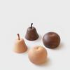 Black Walnut Toothpick Box Toothpick Dispenser Restaurant Home Kitchen Dining Christmas Thanksgiving Solid Wood Toothpick Holder Birthday Gift Home Decoration Toothpick 180 Pieces (Brown pear) view 3