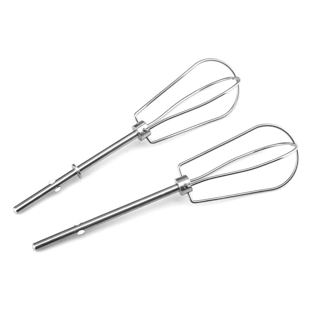 Set Of 2 Electric Food Mixer Heads Handheld Beater Heads Stainless Steel Mixer Accessories Beater Part