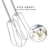 Set Of 2 Electric Food Mixer Heads Handheld Beater Heads Stainless Steel Mixer Accessories Beater Part view 4