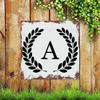 8x8"inch Aluminum Retro Personalized Metal 'A' Logo - Ideal for Home Gardens, Bedrooms,Kitchens - Fade-Resistant, Waterproof, Long-Lasting view 4