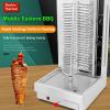 KJLYLPP Electric Shawarma Machine, 2.6KW Electric Vertical Broiler, Shawarma Machine Kebab Grill, Gyro Rotisserie Oven, 360 Rotation Automatic Kebab Machine view 3
