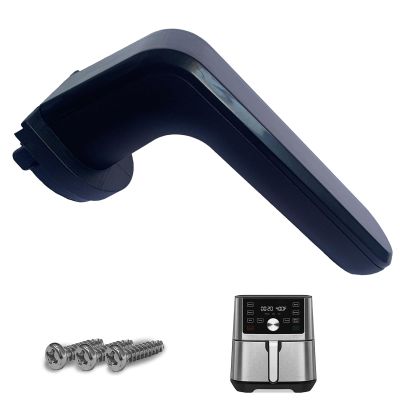 ALJ Air Fryer Handle Replacement Parts for Instants Vortex Plus 4QT Air Fryers, Upgraded Air Fryer Handle for Instants 4 Quart Air Fryer, Ergonomic Design, High Temperature Resistant, Dishwasher Safe