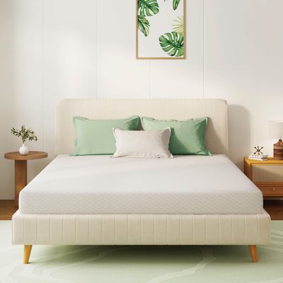 Emerspring Full Size Mattress for Kids 6 Inch Memory Foam Mattress with Cooling Green Tea Gel, Relieve Pressure with Medium Firm Support, Bed in a Box, CertiPUR-US Certified, 75''L x 54''W, White