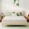 Emerspring Full Size Mattress for Kids 6 Inch Memory Foam Mattress with Cooling Green Tea Gel, Relieve Pressure with Medium Firm Support, Bed in a Box, CertiPUR-US Certified, 75''L x 54''W, White view 1