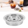 Coffee Pod Converter, Stainless Steel Reusable Capsule Adapter for ENV135, GCA1, Next, with 1 Brush, Spoon, 4 Stickers, Compact and (80ml) view 2