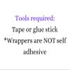 12 Building Blocks Chocolate Candy bar Wrappers for Birthday Parties and Baby Showers view 4