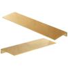 Alipis 2pcs Floating Shelf for Wall Heavy Duty Aluminium Alloy No Drilling Bathroom Organizer Stylish Storage Rack for Toiletries Shower and Accessories view 1