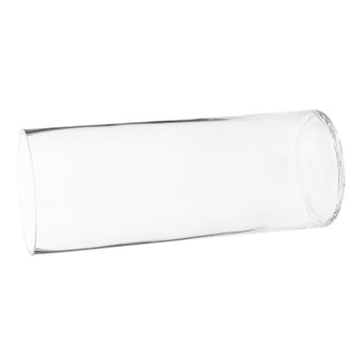 TOPPERFUN Cylinder Glass Vase Simple Flower Arrangement Container for Home Decor Wedding Centerpieces and Plant Height