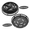 Rotating Condiment Rack Round Metal Lazy Susan for Kitchen view 4