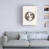 Trademark Fine Art - 'Woodblock Tigers From Yatsuo No' Canvas Art - 19x14 view 3