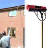 Water Fed Window Cleaning Equipment 5-12m Window Cleaning Pole, Water/Hose Fed Pole, Cleaning Brush Equipment, for Interior High Windows and Solar Panels,55cmHeadGold-10m/32.81in view 1