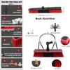 Water Fed Window Cleaning Equipment 5-12m Window Cleaning Pole, Water/Hose Fed Pole, Cleaning Brush Equipment, for Interior High Windows and Solar Panels,55cmHeadGold-10m/32.81in view 3