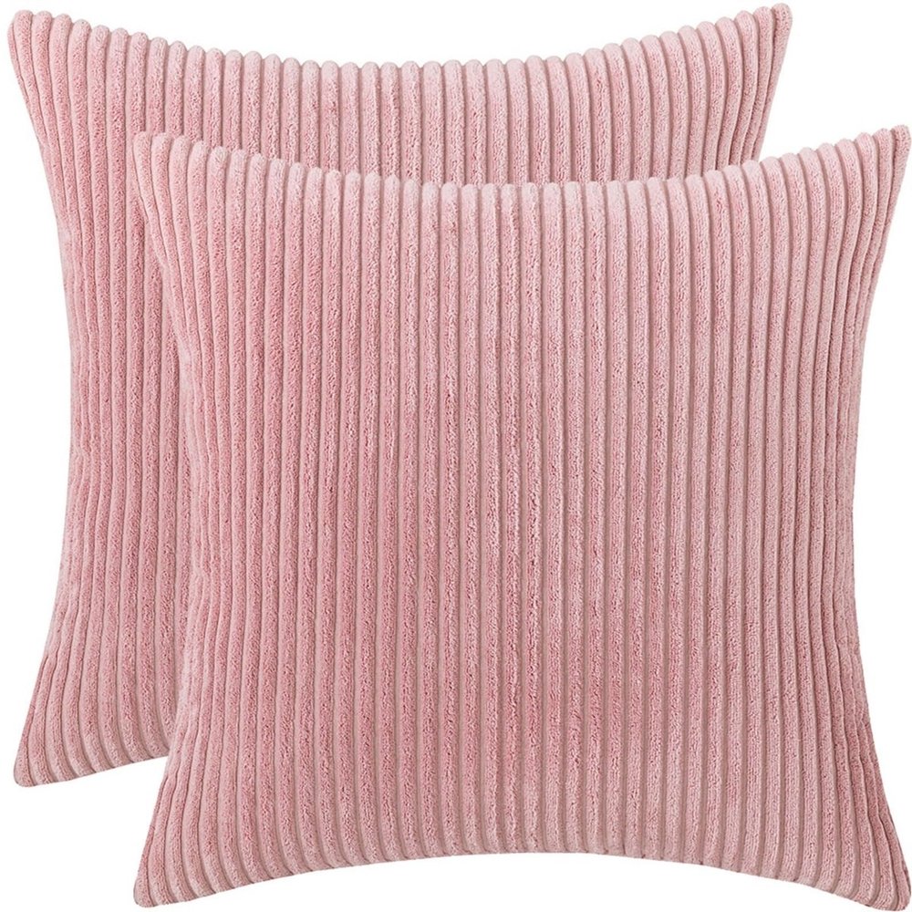 28 Sizes, Pillowcases Standard Set of 2 Throw Pillow Covers 20x20 Cotton and Polyester Pillow Protectors 12x20 Pillow Cases 18x18 with zipper Decorative for Sofa Car Bed Cushion Slipcover(Q13,50x90 cm