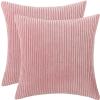 28 Sizes, Pillowcases Standard Set of 2 Throw Pillow Covers 20x20 Cotton and Polyester Pillow Protectors 12x20 Pillow Cases 18x18 with zipper Decorative for Sofa Car Bed Cushion Slipcover(Q13,50x90 cm view 1