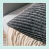 28 Sizes, Pillowcases Standard Set of 2 Throw Pillow Covers 20x20 Cotton and Polyester Pillow Protectors 12x20 Pillow Cases 18x18 with zipper Decorative for Sofa Car Bed Cushion Slipcover(Q13,50x90 cm view 3