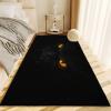 4 x 6 ft Washable Area Rugs for Living Room, Soft Fantasy Art Dragon with Glowing Eyes Print Large Bedroom Rug, Fantasy Art Low Pile Non-Slip Throw Carpet for Bedroom Dining Room Home view 4