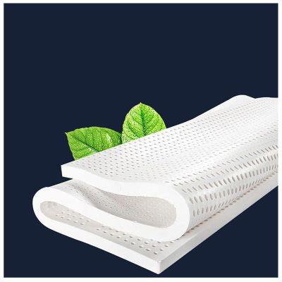WKXTECZT 100% Natural Organic Latex Mattress Topper (1" King Medium Organic Cotton Cover) - GOLS Certified Quality for Exceptional Comfort, Durable, Firm & Bouncy,1in,110x210cm