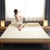 WKXTECZT 100% Natural Organic Latex Mattress Topper (1" King Medium Organic Cotton Cover) - GOLS Certified Quality for Exceptional Comfort, Durable, Firm & Bouncy,1in,110x210cm view 3