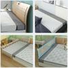 Bed Gap FillerMattress Space Filler, Mattress ExtenderClose Gap Between Mattress and Headboard or Wall, for Twin/Full/Queen/King Bed, Removable and Washable Cover(B,140x15x20cm/55x6x8in) view 2