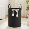 Artfeel Laundry Basket,Woven Cotton Rope Laundry Hamper,60L for Decorative Storage of Dirty Clothes,Toys and Blankets in Bathroom,Baby Room and Living Room view 1