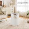 Artfeel Laundry Basket,Woven Cotton Rope Laundry Hamper,40L for Decorative Storage of Dirty Clothes,Toys and Blankets in Bathroom,Baby Room and Living Room view 2