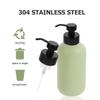 JECOMPRIS 2pcs Foam Soap Dispenser Shampoo Bottle Pump Head Lotion Dispenser Pump Bottle Dispenser s Dish Soap Dispenser Oils Lotion Liquid Black Stainless Steel view 3