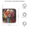 2 Pack Pot Holders for Kitchen Heat Resistant Pot Holders with Pocket Oven Potholders Farm Fresh Flowers Spring Washable Hot Pads for Cooking Baking Oven Pans Trivet 8x8 Inches view 2