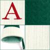 Christmas Stockings with Initials,20 Inches Large Knit Embroidered Letter Green White Christmas Stocking,Monogram Christmas Stocking for Famliy Holiday and Xmas Tree Fireplace (Letter T) view 2
