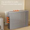 JHDXL Modern Style Radiator Cover, Horizontal Slatted, Additional Shelf Space, for Home & Office (80 * 80 * 20cm/31.5 * 31.5 * 8in) view 4