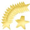 SOFPLATE 36Pcs 11 Inch Star Cutouts Large Gold Stars Decorations Double Sided Paper Cut Outs Cardstock Red Carpet Party Supplies for Bulletin Board Classroom Wall Movie Night Party DIY Crafting view 1