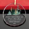 ALEINA ORNAMENT Personalized Congratulations Ornament, Achievement Celebration Ornament, Keepsake for Graduation, Special Occasions view 1