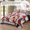 SmilesInABox Personalized Cardinal Quilt - Red Cardinal Quilt Set Christmas Quilt, Cardinal Bedding Queen Christmas Quilt with Cardina (Cardinal Tree) view 4