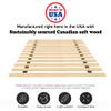 Greaton, 0.68-Inch Horizontal Wooden Bunkie Board/Bed Slats, 72" x 54", Beige view 4