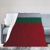 Flag of South Moluccas Knitting Effect Throw Blanket for Couch 50"x40" Cozy Soft Sofa Chair Bed Throw Blankets Flannel Blanket view 2
